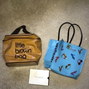 Bloomingdale’s little brown bag Lunch Tote Bundle